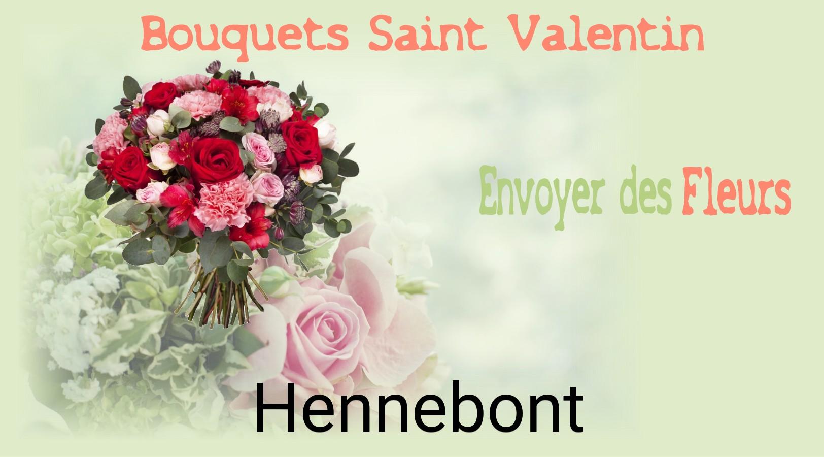 Roses de Saint-Valentin livrées à Hennebont